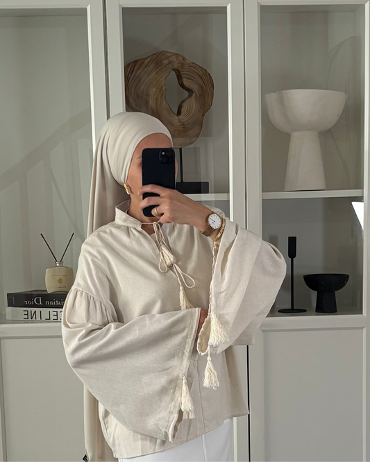 Blouse Lin Beige