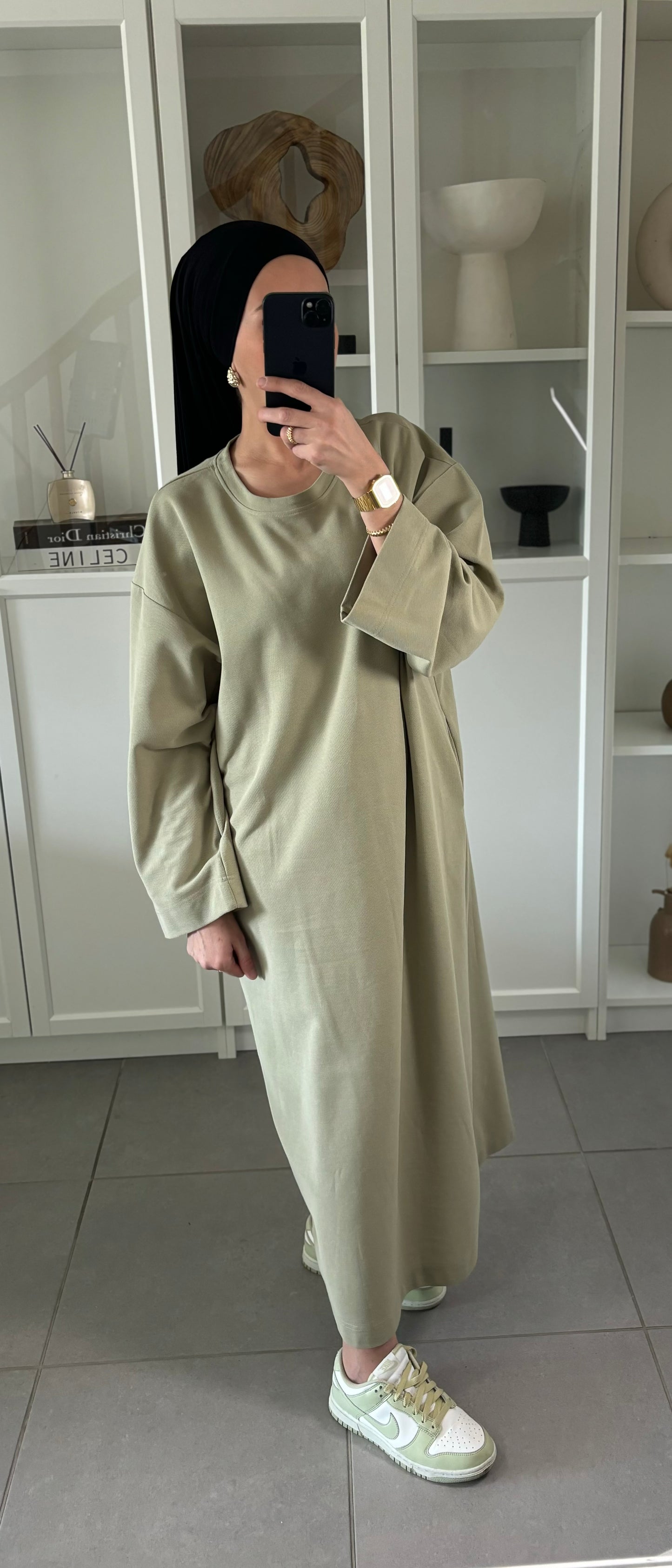 Robe Polo Longue VERT