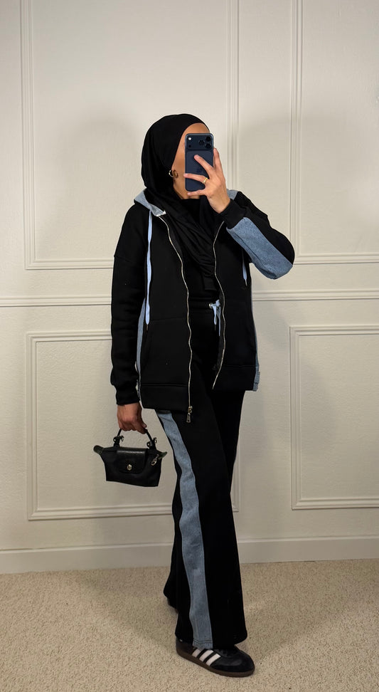 Ensemble bi matière Sportwear