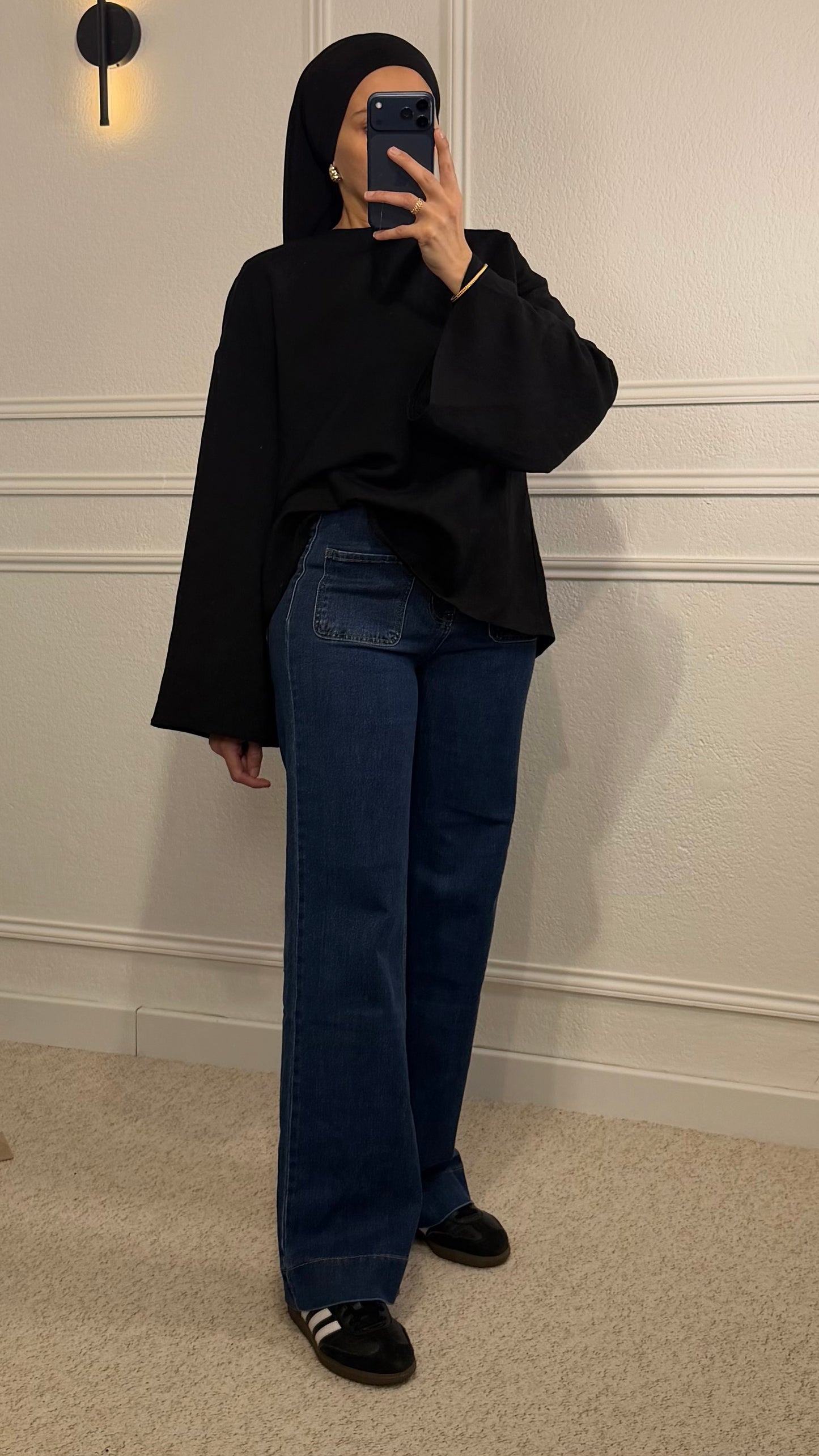 Jean’s coupe Wide Leg Bleu