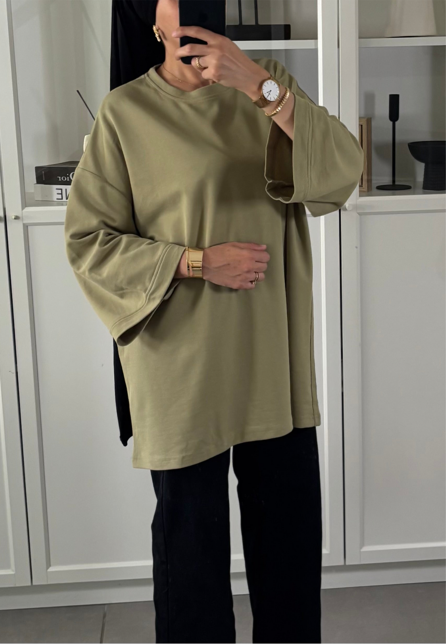 Tee shirt Matière Polo Vert