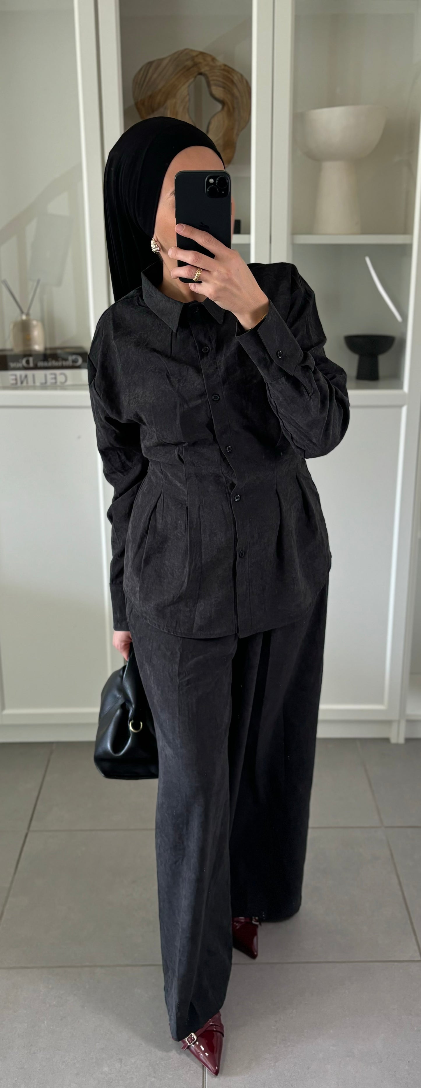 Ensemble NOIR effet daim