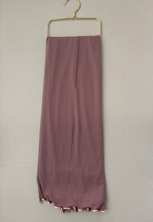 SEDEF Jersey frisé premium Strass Rose