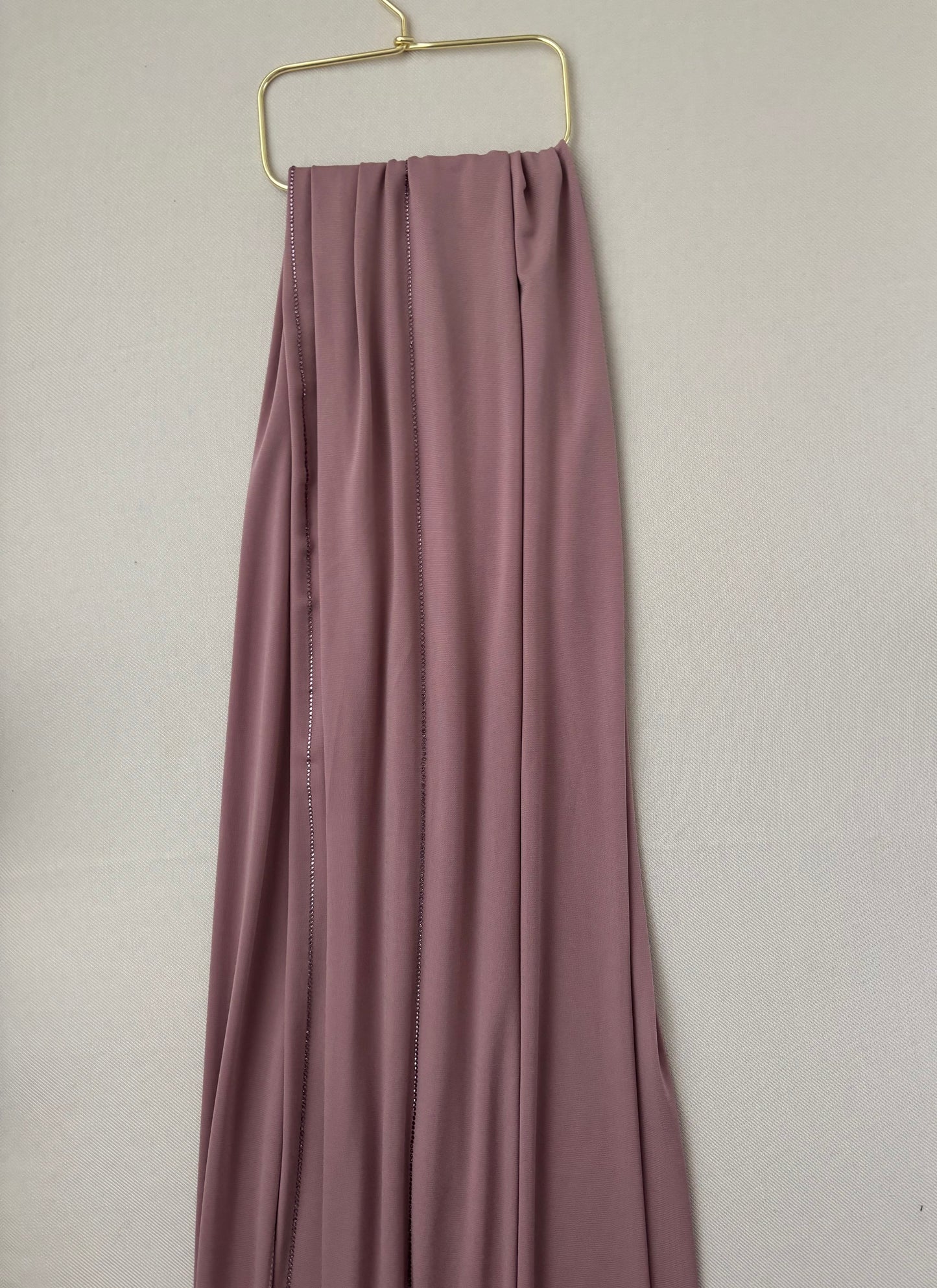 SEDEF Jersey frisé premium Strass Rose